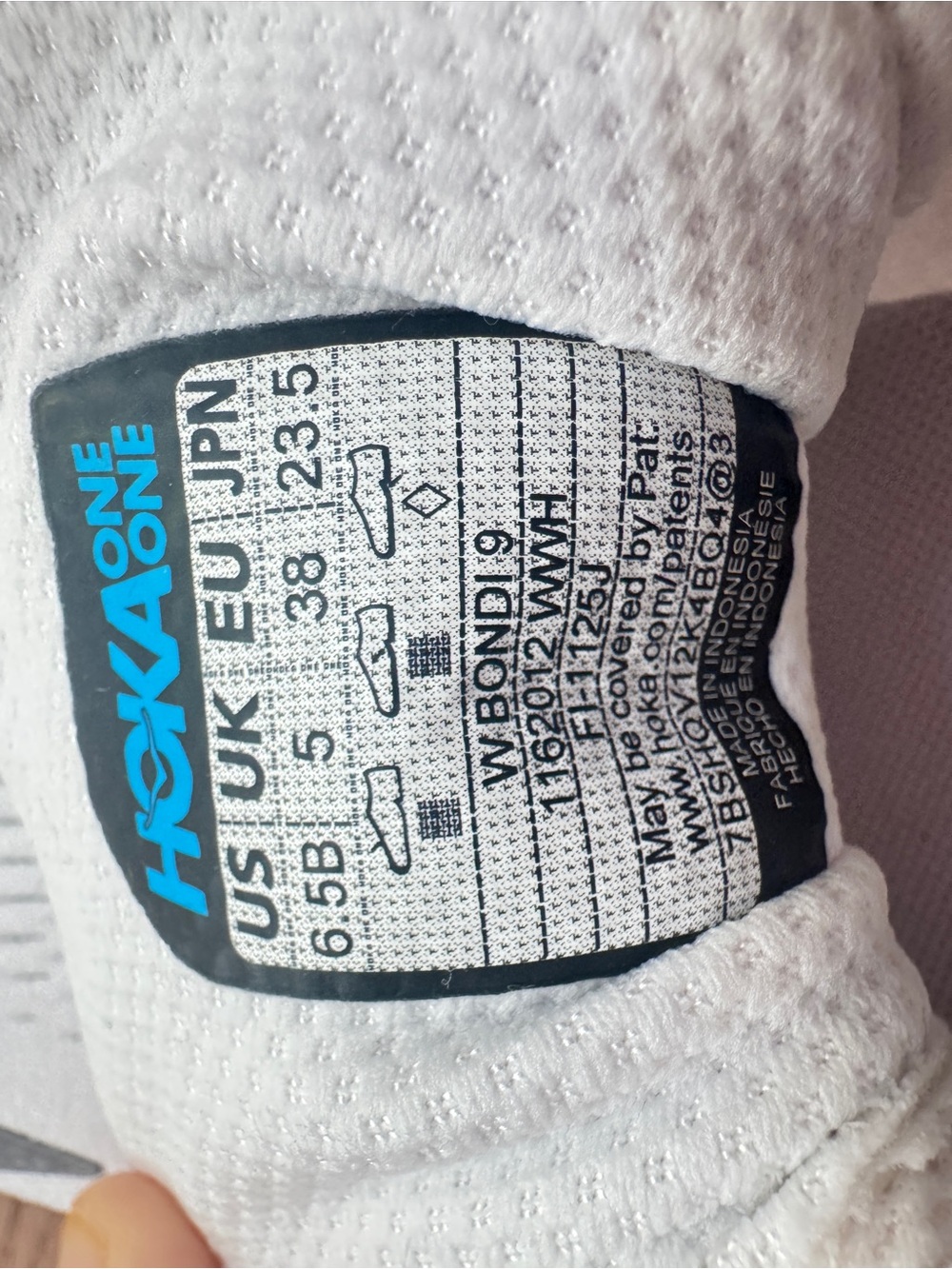 Hoka Women's All-White Performance Running Shoes Like New - Picture 5 of 6